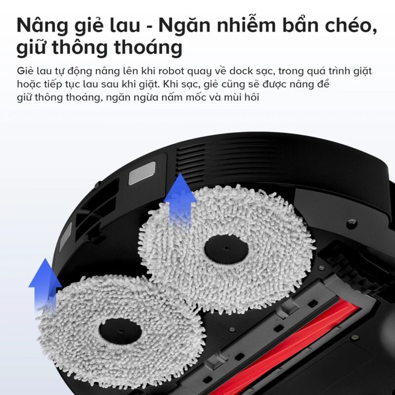 Robot hút bụi Roborock QR 798 – Bảo hành chính hãng 24 Tháng