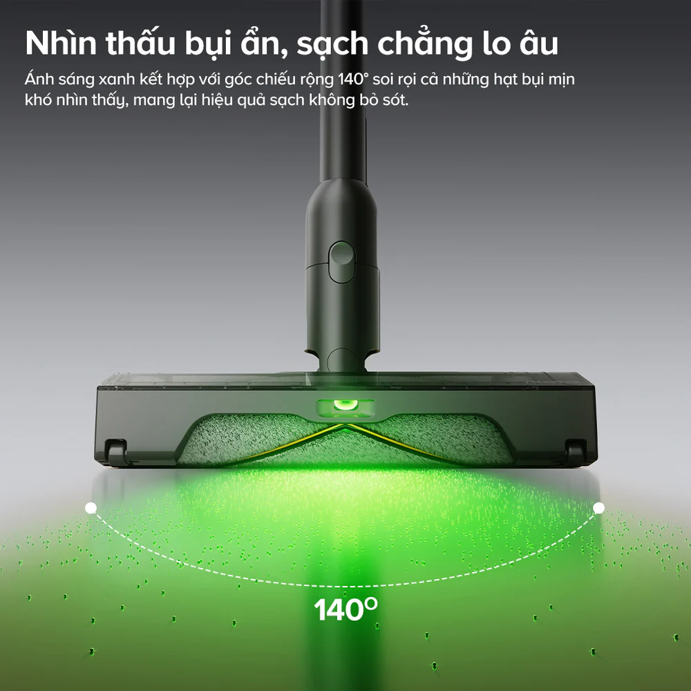 Máy hút bụi lau sàn Roborock H60 Ultra – Hàng Chính Hãng - Bảo hành 24 Tháng 33 Green light H60 Ultra 2000x2000 28bf1ff0 d8b1 43ac 9209 061e79f8c470