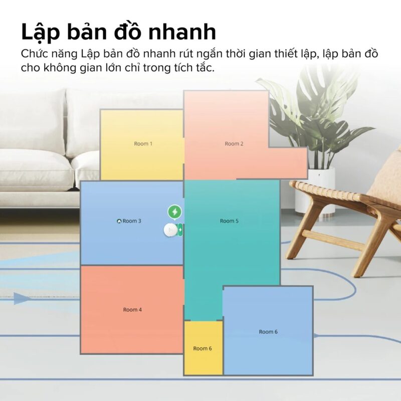 Robot hút bụi Roborock Q7TF – Bảo hành chính hãng 24 Tháng