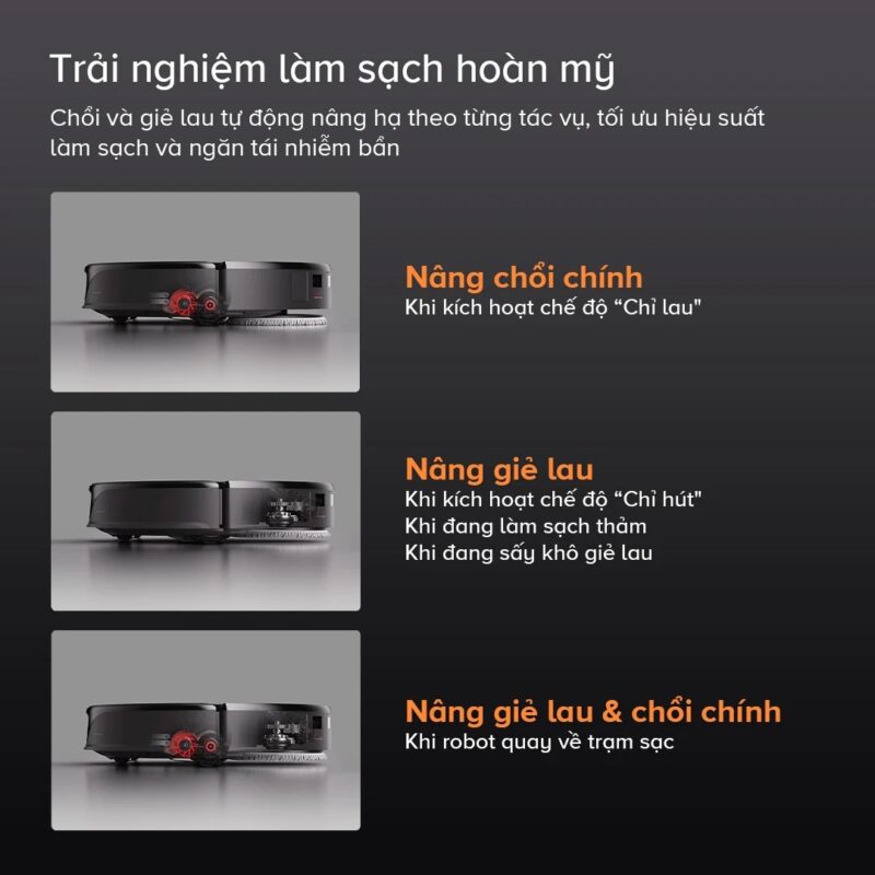 Robot hút bụi Roborock Qrevo Slim – Bảo hành chính hãng 24 Tháng