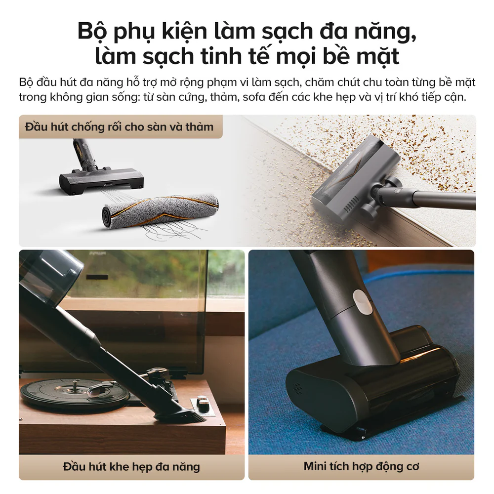 Máy hút bụi lau sàn Roborock H60 Ultra – Hàng Chính Hãng - Bảo hành 24 Tháng 25 Multiple H60 Ultra 2000x2000 afc9d283 473b 424f 8ddc 567867327fc4