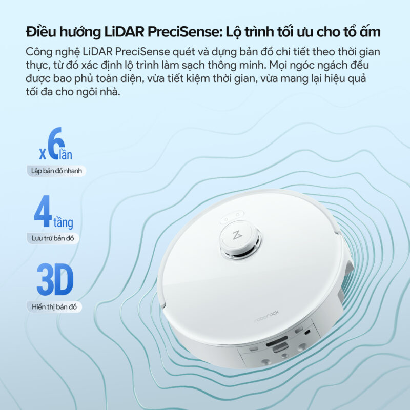 Robot hút bụi lau nhà Roborock Qrevo Curv 2 Flow