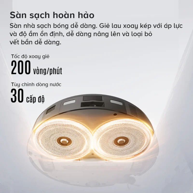 Robot hút bụi Roborock Saros 10R – Bảo hành chính hãng 24 Tháng