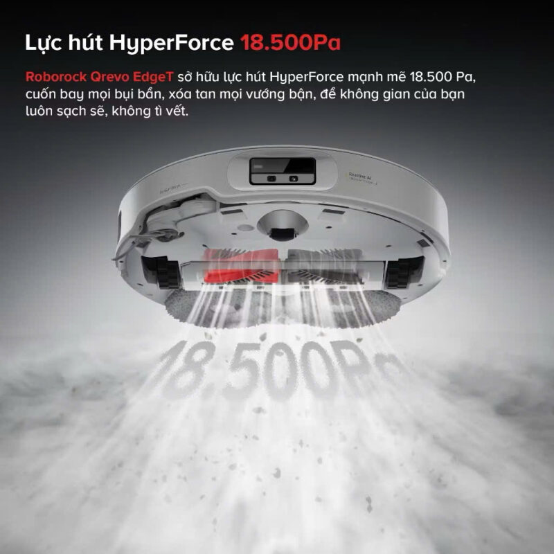 Robot Hút Bụi Lau Nhà Roborock Qrevo EdgeT – Bản Quốc Tế – Bảo hành 24 Tháng