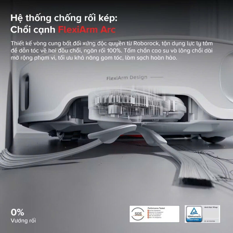 Robot Hút Bụi Lau Nhà Roborock Qrevo EdgeT – Bản Quốc Tế – Bảo hành 24 Tháng