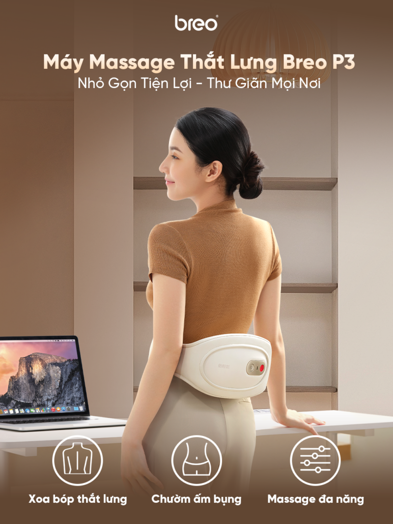 Máy Massage Lưng Breo P3