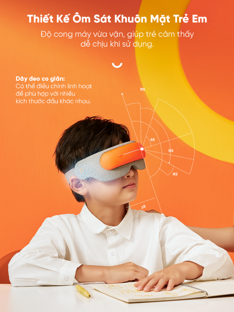 Kính Massage Mắt Trẻ Em Breo See 5K