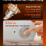 Gối Massage Cổ Và Lưng Breo P2 – Đấm Bóp Làm Nóng