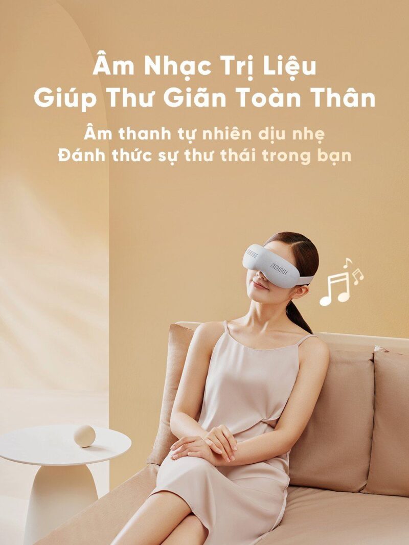 Máy Massage Mắt Breo See K Pro – Làm Lạnh Làm Nóng Giảm Thâm Mắt – Xoa Bóp Thư Giãn Mắt
