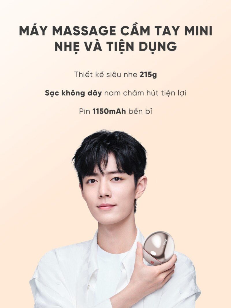 Máy Massage Đầu Breo Scalp Mini – Xoa Bóp Đa Điểm Kích Thích Mọc Tóc – Tăng Lưu Thông Máu