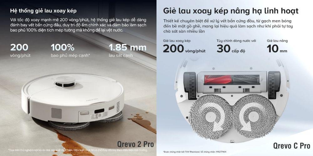 Cung tam gia duoi 20 trieu nen mua Qrevo C Pro hay Qrevo 2 Pro 1
