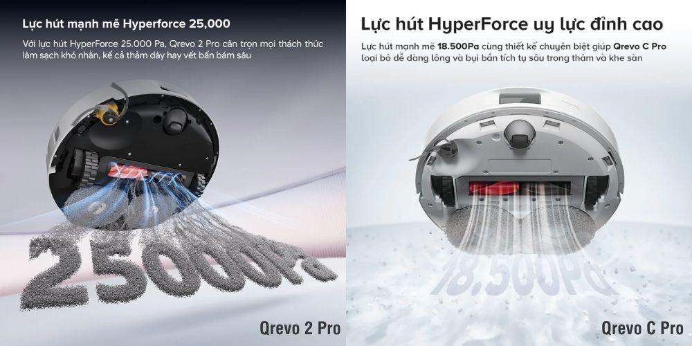 Cung tam gia duoi 20 trieu nen mua Qrevo C Pro hay Qrevo 2 Pro 2