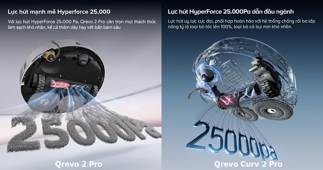 So sánh ngắn gọn Qrevo 2 Pro và Qrevo Curv 2 Pro 13 So sanh ngan gon Qrevo 2 Pro va Qrevo Curv 2 Pro 1