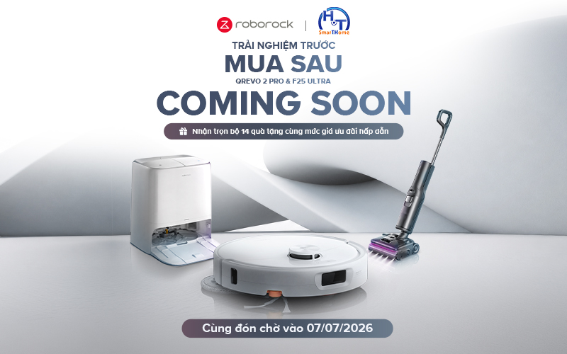 Sự kiện trải nghiệm Roborock Qrevo 2 Pro: Quà tặng và ưu đãi độc quyền