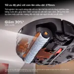 Robot hút bụi lau nhà Roborock Saros 20 Flow Complete