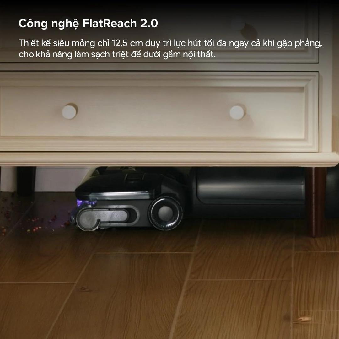 F25 Pro Steam Gen 2 Combo May hut bui lau san 5 in 1 moi tu Roborock 6