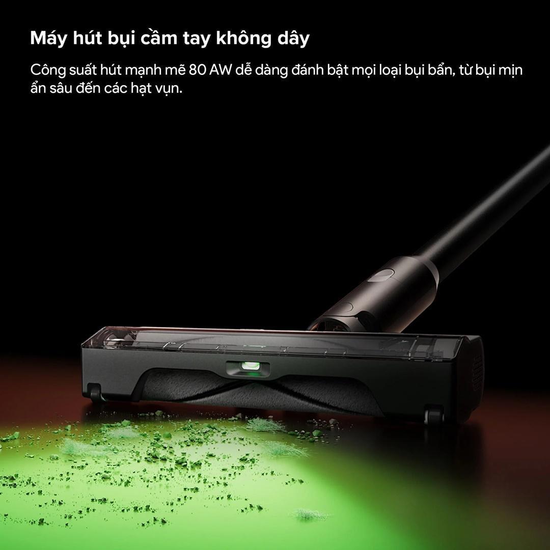 F25 Pro Steam Gen 2 Combo May hut bui lau san 5 in 1 moi tu Roborock 9