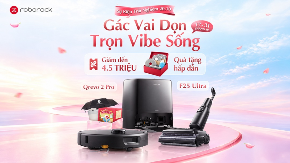 Ngay Phu nu Viet Nam 2010 Trao yeu thuong nhe ganh viec nha cung Roborock