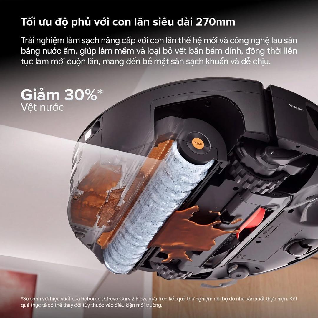 Roborock ra mat robot hut bui lau nha con lan the he moi Saros 20 Flow Complete 2