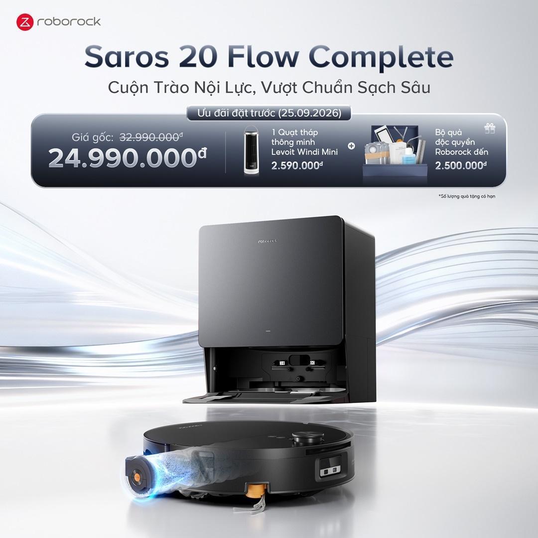 SpiraFlow 2.0: Công nghệ con lăn lau sàn thế hệ mới của Roborock 20 SpiraFlow 2.0 la gi Kham pha cong nghe con lan tren robot hut bui lau nha co gi dac biet 8