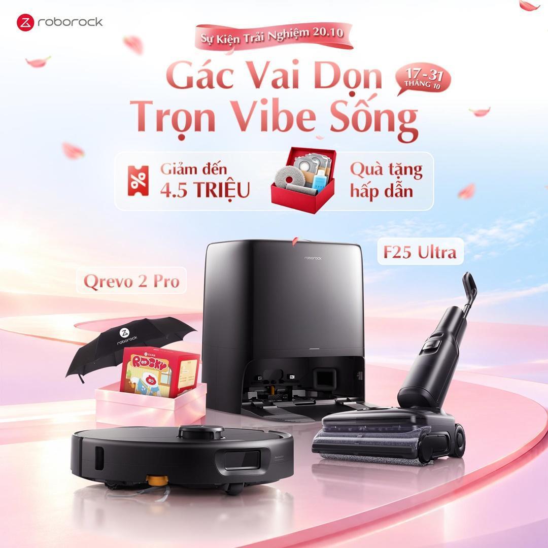 Su kien trai nghiem 2010 tai he thong dai ly Roborock tren toan quoc Gac vai don tron Vibe song
